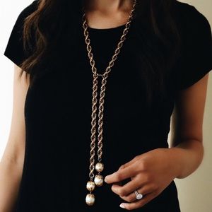 Vintage rope necklace